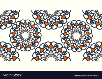 modern flower seamless pattern