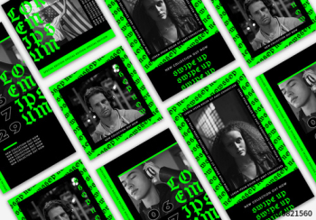 Modern Gothic Social Media Set Modern Gothic Social Media Set