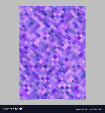 Modern gradient trendy diagonal square pattern vector image