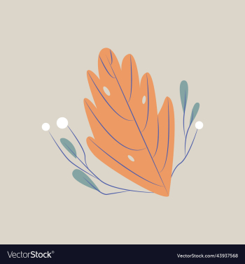 modern hand drawing plant modern hand drawing plant