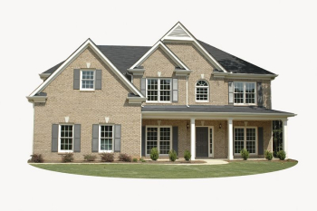 Modern house, architecture isolated image | Free Photo - rawpixel
