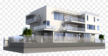 Modern House Png Download Image - House 3d Model Png