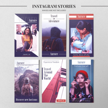 Modern instagram story template Free Psd Modern instagram story template Free Psd