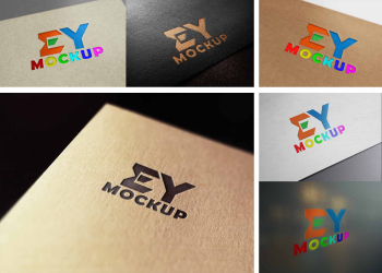 Modern Logo Mockup (PSD)