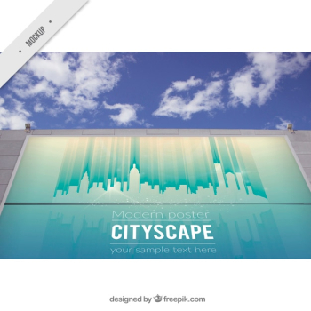 Modern outdoot billboard mockup Modern outdoot billboard mockup