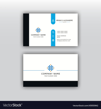 modern professional business card design