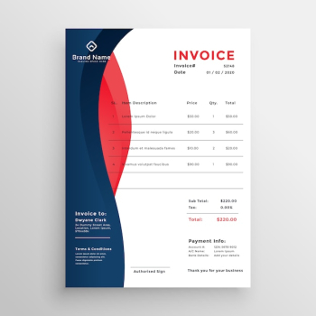 modern professional invoice template design modern professional invoice template design