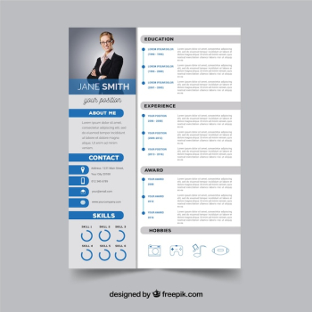 Modern resume template Modern resume template