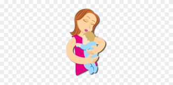 Mom Making Kid Eat Cartoon - Mom And Baby Cartoon Png Mom Making Kid Eat Cartoon - Mom And Baby Cartoon Png