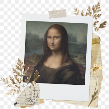 Mona Lisa png sticker instant | Free PNG - rawpixel