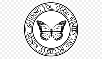 Monarch butterfly Butterflies Coloring Book Image - butterfly stamp 