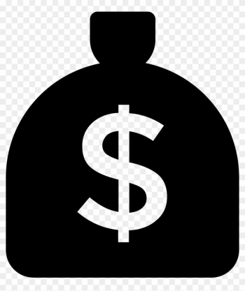 Money Bag With Dollar Sign Svg Png Icon Free Download - Dollar Sign Icon White