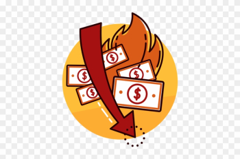 Money Burn Rate Icon - Burn Money Png Money Burn Rate Icon - Burn Money Png