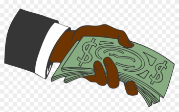 Money Clipart Free Stock Photo Of Giving Money Vector - Hand With Money Png