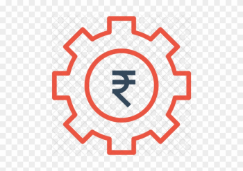 Money, Management, Indian, Rupee, Optimization, Gear - Icon Money, Management, Indian, Rupee, Optimization, Gear - Icon