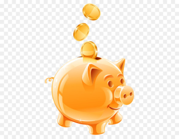 Money Piggy bank Saving - Golden piggy bank vector Money Piggy bank Saving - Golden piggy bank vector