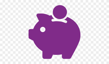 Money-saving - Money Purple Png