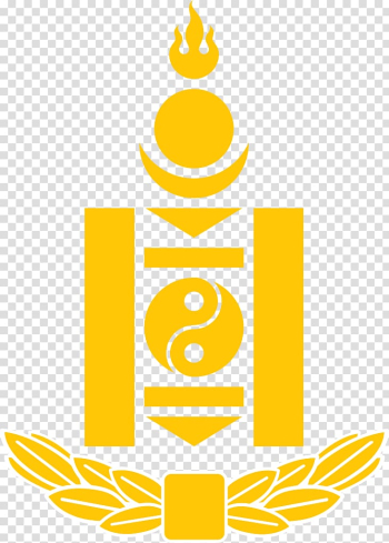 Mongolian People's Republic Soyombo symbol Flag of Mongolia, mongolian transparent background PNG clipart
