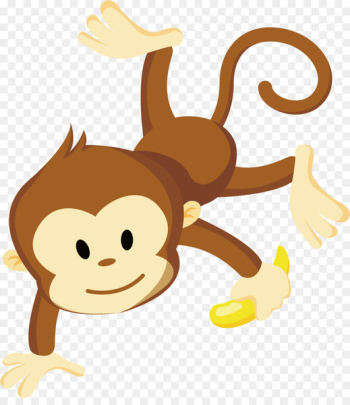 Monkey Clip art - Banana monkey vector Monkey Clip art - Banana monkey vector