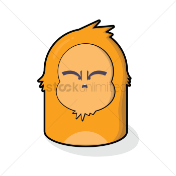 Monkey closed eyes Monkey closed eyes