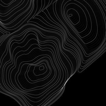 Monochrome abstract contour line illustration Monochrome abstract contour line illustration