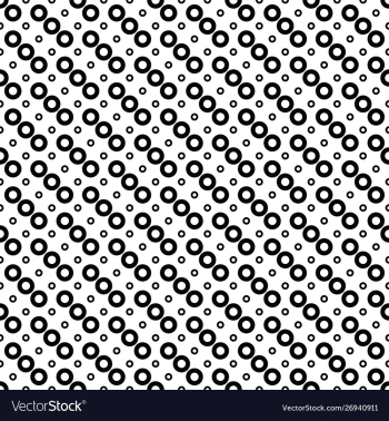 Monochrome abstract geometrical ring pattern vector image Monochrome abstract geometrical ring pattern vector image