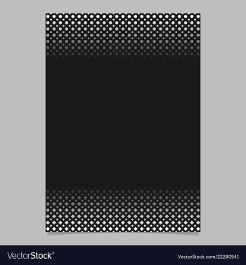 Monochrome abstract halftone circle and square vector image Monochrome abstract halftone circle and square vector image