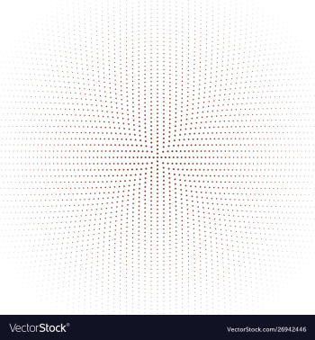 Monochrome circular dot pattern background vector image Monochrome circular dot pattern background vector image