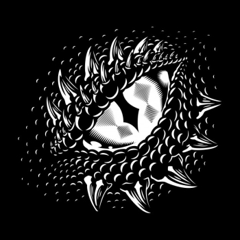 Monochrome dragon eye Free Vector Monochrome dragon eye Free Vector