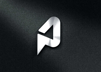Monogram 3D Logo Mockup