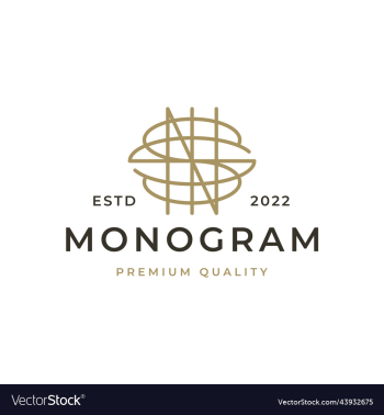 monogram initial letter logo design monogram initial letter logo design