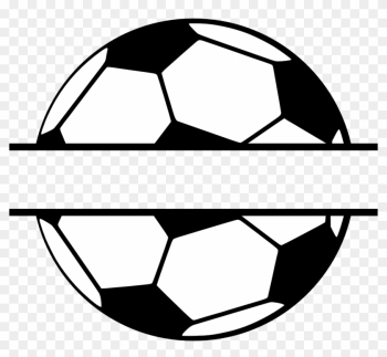 Monogram, Personal Use, Split Soccer Ball, - Split Soccer Ball Svg Monogram, Personal Use, Split Soccer Ball, - Split Soccer Ball Svg