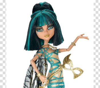 Monster High: Ghouls Rule Nefera De Nile Monster High Cleo De Nile Doll, doll transparent background PNG clipart