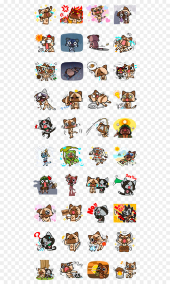 Monster Hunter: World Sticker Decal Felyne - Social Shopping Monster Hunter: World Sticker Decal Felyne - Social Shopping