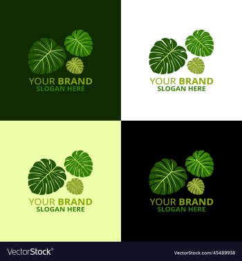 monsterra logo template monsterra logo template