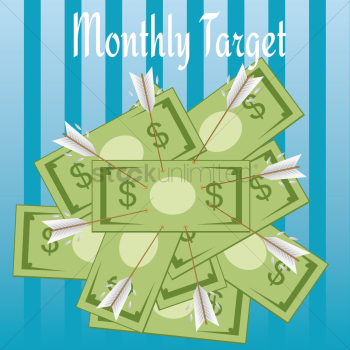 Monthly target Monthly target