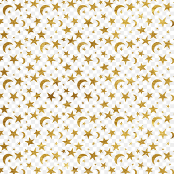 Moon Star Sticker Pattern - Star Pattern Cliparts 
