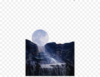 Moon Typeface Landscape - Moon Palace Moon Typeface Landscape - Moon Palace