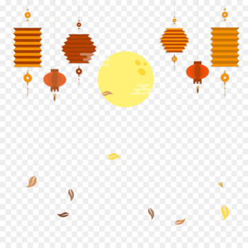 Mooncake Mid-Autumn Festival Lantern - Mid Autumn Festival material 