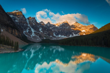 Moraine Lake has been somewhere I've wanted to visit for 15 years. Last week I finally managed to go there with my Fiancée and what an absolutely beautiful lake it is. When we landed in Calgary we had a 1.5 hour drive to our hotel in Banff and then slept for 3 hours before going on the drive up to Moraine Lake. We arrived at 5:30 to beat the crowds and got super lucky with the weather as it had rained the night before. This place is very special, and everyone should go and see it at least once. I can't wait to go back