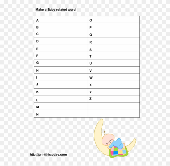 More Free Printable Baby Shower Games Make A Baby Related - Baby Shower Word Scramble Game Answers