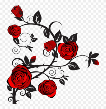 More Information - Climbing Rose Clip Art