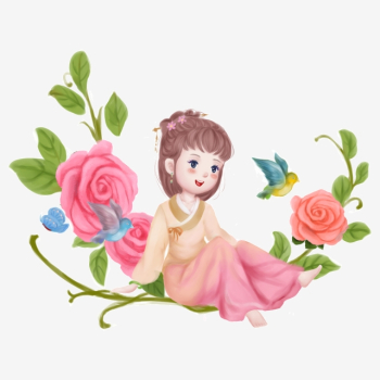Mori Beautiful Garden Butterfly Dance, Vine, Green Plant, Garden ...