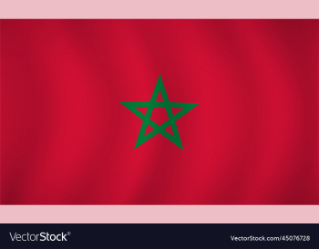 morocco flag background