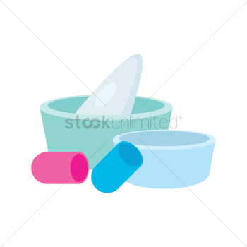 Mortar,pestle and capsules Mortar,pestle and capsules
