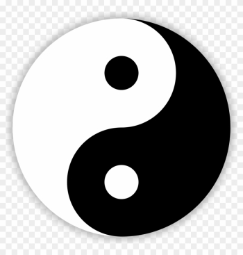 Most People Are Somewhat Familiar With Yin And Yang - Chinese Black And White Symbol Most People Are Somewhat Familiar With Yin And Yang - Chinese Black And White Symbol