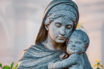 Mother And Child Concrete Statue Mother And Child Concrete Statue