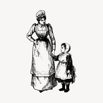 Mother and daughter | Free Vector - rawpixel Mother and daughter | Free Vector - rawpixel