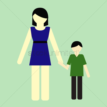 Mother and son Mother and son