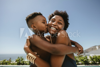 Mother and son love Mother and son love